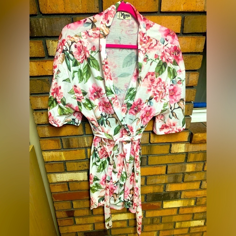 Show Me Your MuMu Floral Robe